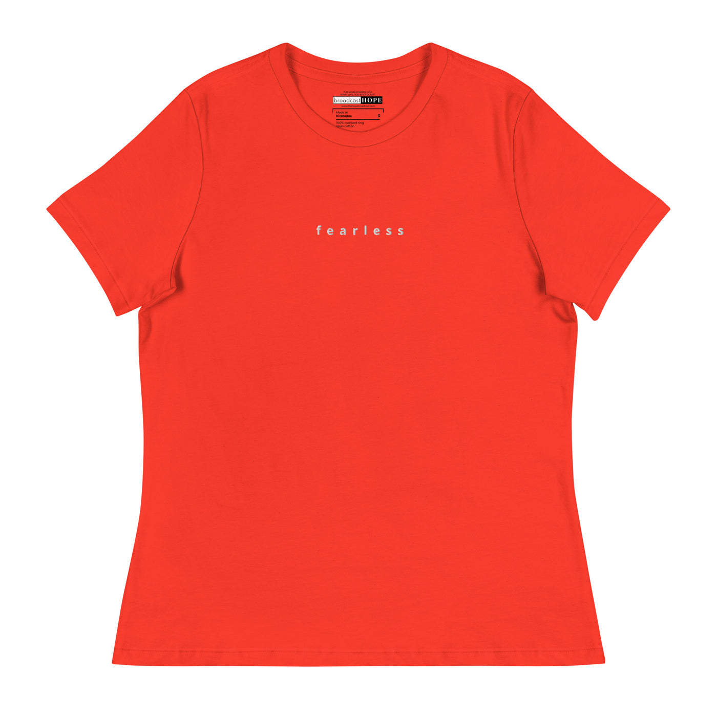 Embroidered Fearless Shirt