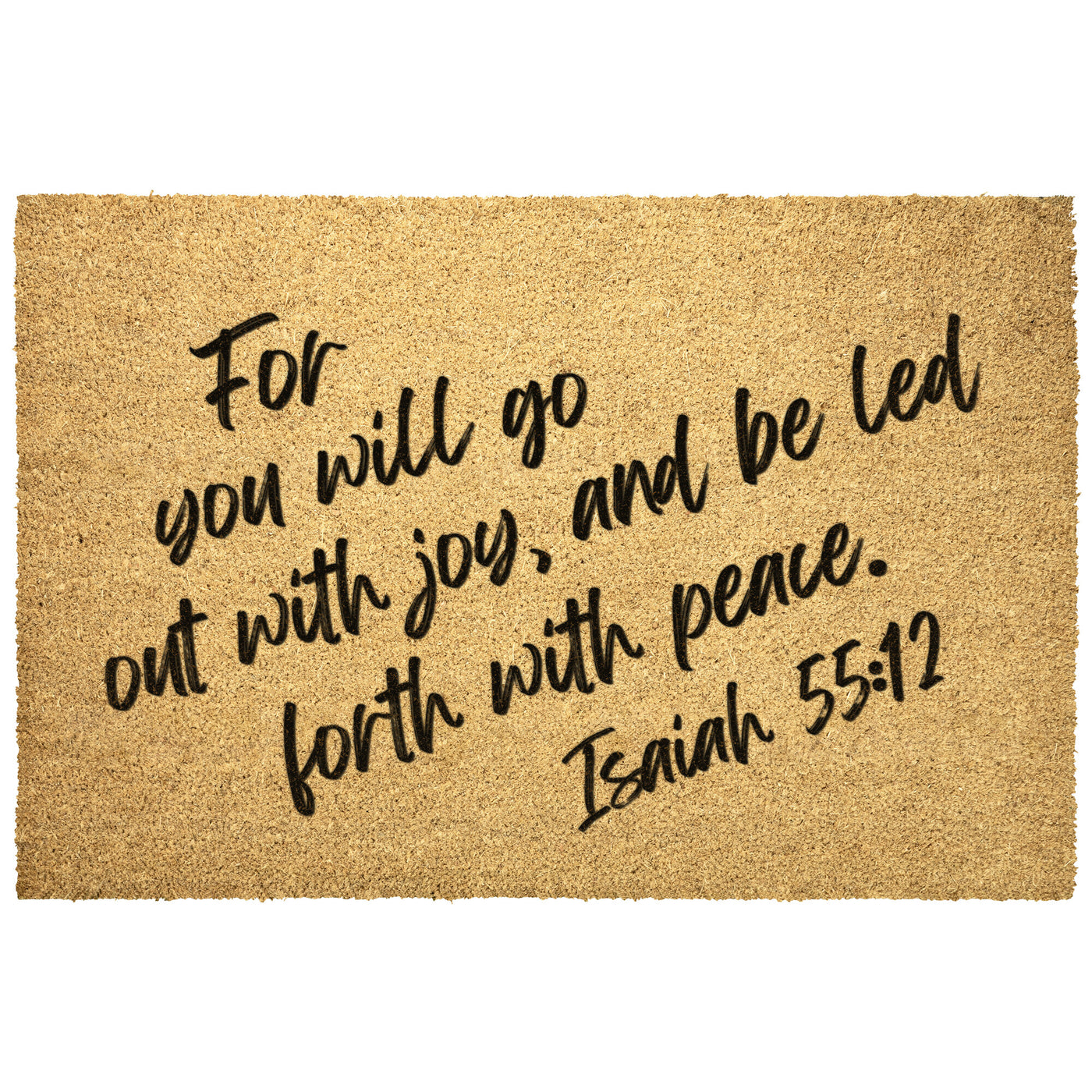 Isaiah 55:12 Rug