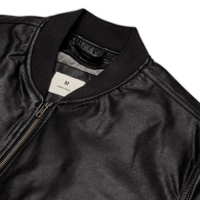 Kingdom Ambassador Leather Bomber Jacket