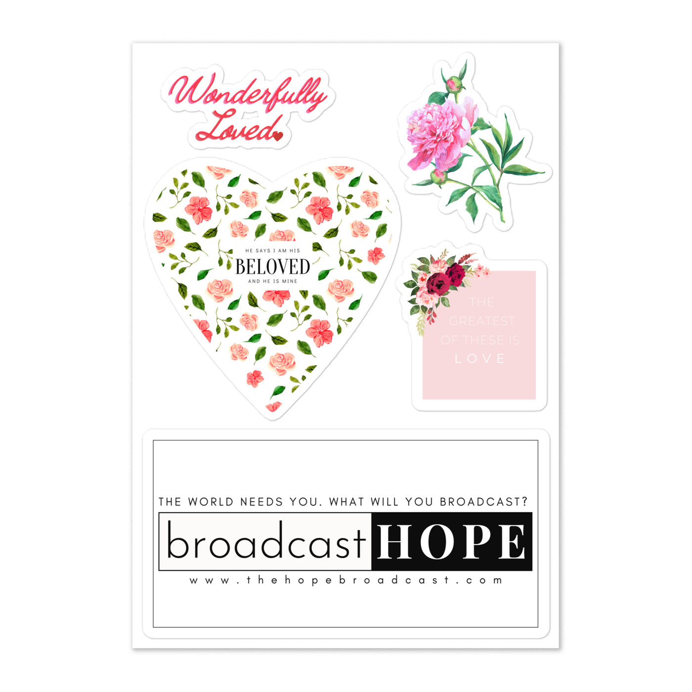 Beloved Sticker Set
