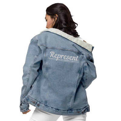 Represent The Kingdom of God Jean Jacket